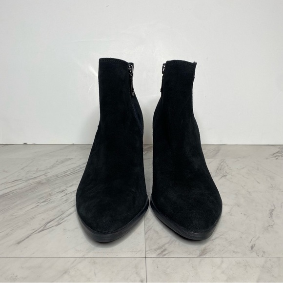 Blondo Nanite Black Suede Waterproof Bootie 8 1/2 - Picture 2 of 14